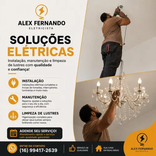 ? Precisando de um eletricista?