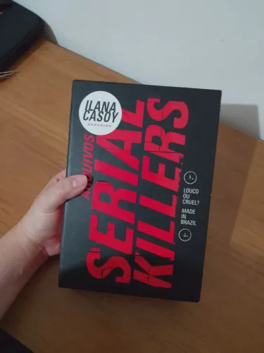 Box Livros Arquivos Serial Killers - ED. Darkside
