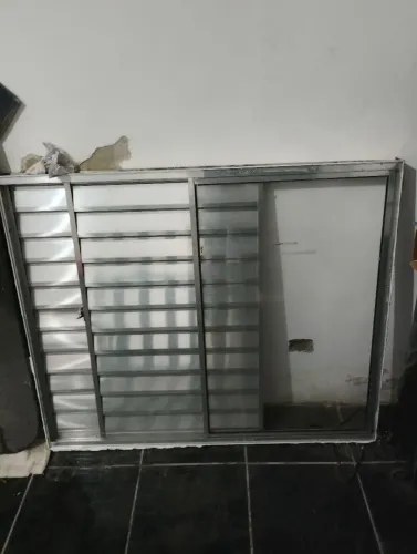 Janela 3 folhas alumínio