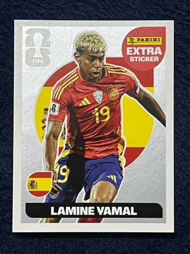 Figurinha Legend Lamine Yamal Prata