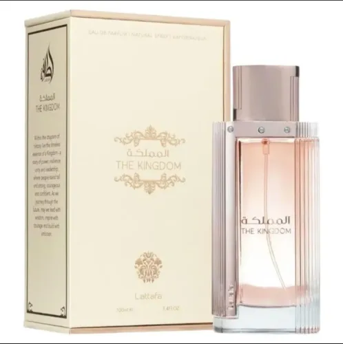 Perfume The Kingdom Feminino Lattafa 100ml Original Importado