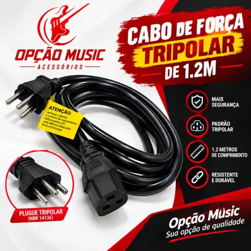 Cabo de força tripolar
