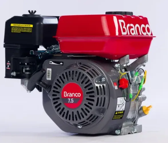 MOTOR BRANCO A GASOLINA B4T 7.5HP PARTIDA MANUAL