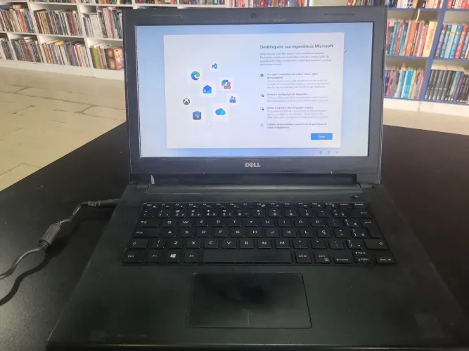Notebook dell inspiripn i5 de 4*geracao 8gb ram ssd de 128gb