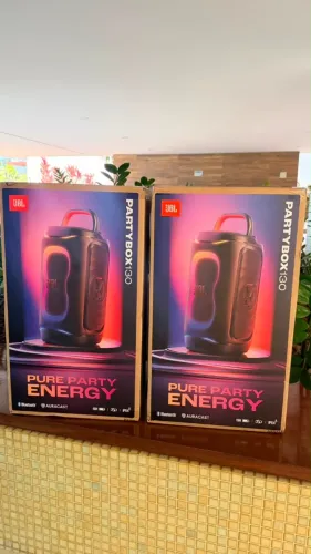 (LACRADA) JBL Partybox 130 | Nota Fiscal | Garantia