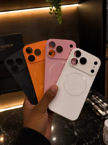 Capa iPhone Silicone MagSafe Colorida | 11 12 13 14 15 16 ao 17 Pro Max