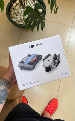 Drone DJI Lito X1 Fly More - Lacrado Novo
