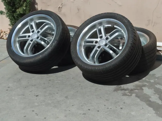 Jogo de Rodas TSW Aro 18 5x114,3 + Pneus Continental