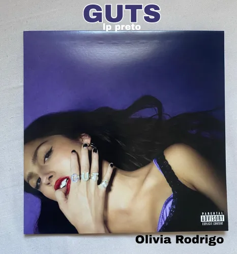 Olivia Rodrigo - GUTS Vinil Preto