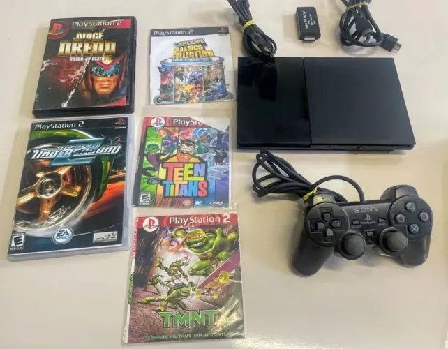 PS2 completo pegando tudo