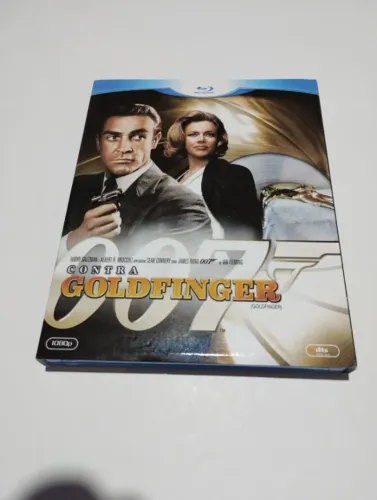 Bluray 007 contra Goldfinger com luva (novo, não lacrado)