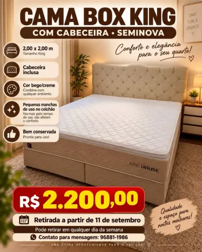 Cama Extra King