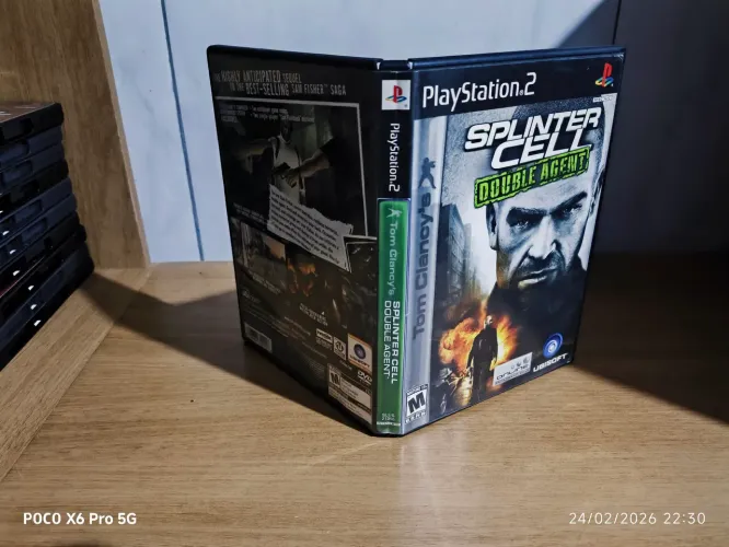 Tom Clancy?s Splinter Cell: Double Agent Ps2 original 