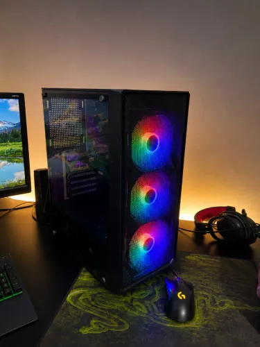 Pc/cpu gamer, processador core i5, 8gb, 1tera, placa de video 2gb, gabinete gamer, leia!