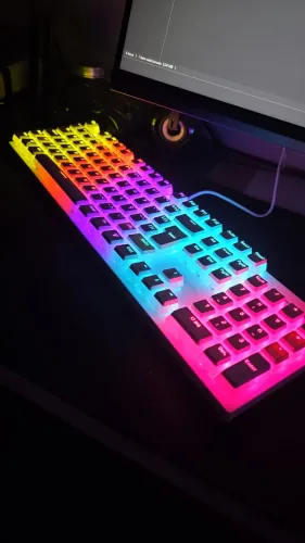 Teclado Mecânico Gamer Ninja Leap Pudim
