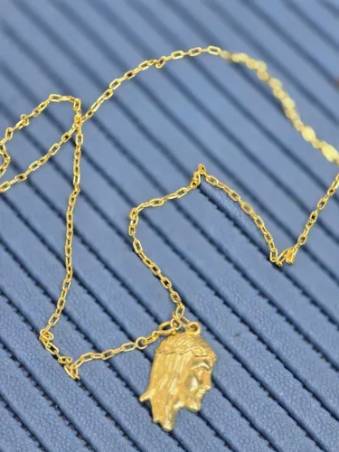 Cordão de Prata banhado a ouro
