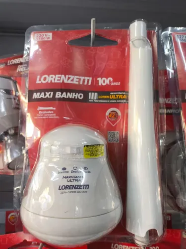Chuveiro Lorenzetti Maxi Banho com cano 