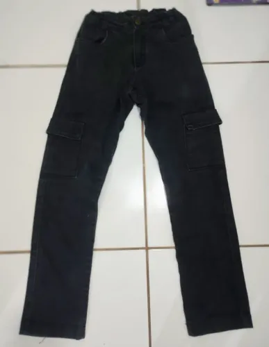 Calça cargo Tam 12/14