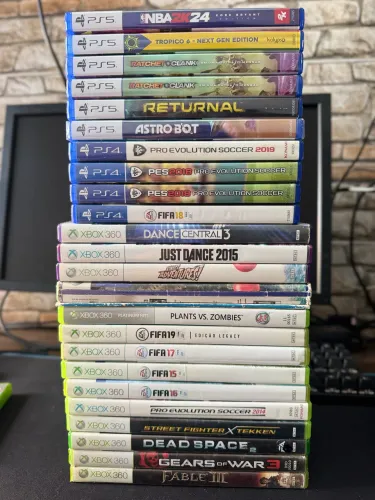 Lote Jogos Xbox, Ps4 e Ps5 - Itanhaem