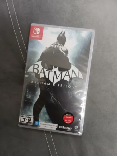 Batman Arkham Trilogy Switch Lacrado