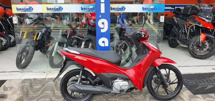 Honda Biz 125 Ex Flex 2026 Vermelha Único Dono