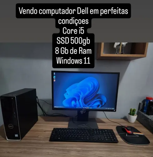 Computador Dell, Core i5, SSD 500gb em perfeitas condiçoes.