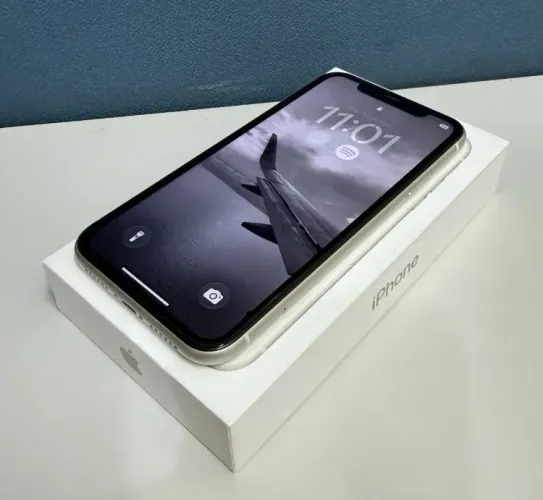 IPHONE 11 64GB BRANCO PÉROLA ÚNICO DONO COM CAIXA