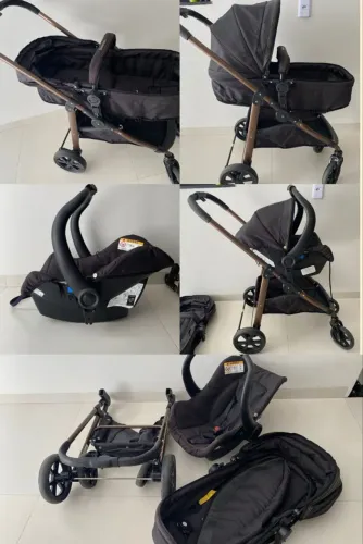 Carrinho de bebe Galzerano+ bebe conforto