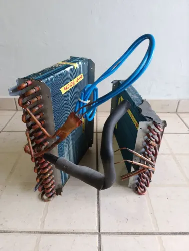 Radiador + condensador ar condicionado