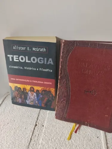 BÍBLIA DE ESTUDO MAIS UM LIVRO DE TEOLOGIA