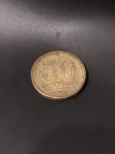 Moeda antiga de 1945