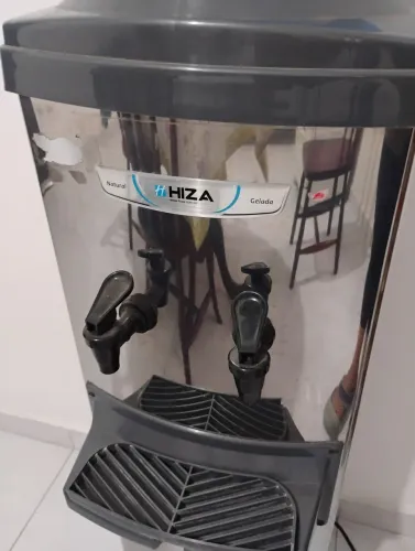 Bebedouro de inox gelada e natural 