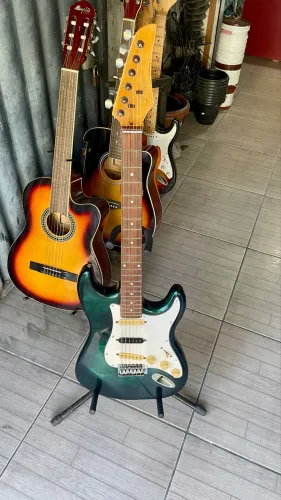 Guitarra condor RX-20 Green burst com capa