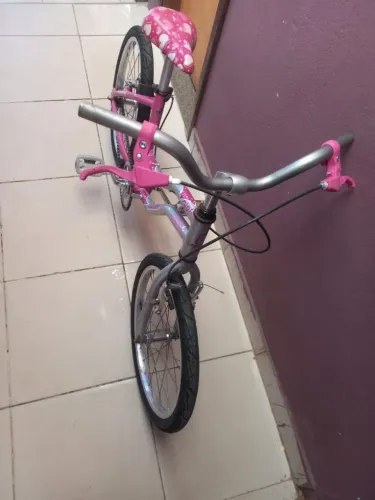 Bicicleta quadro de alumínio e freios de alumínio