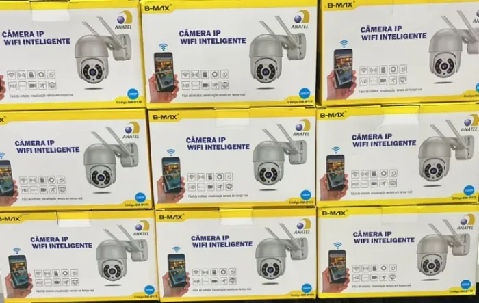 Câmera IP WiFi Inteligente 1080P Full HD - Segurança pelo Celular