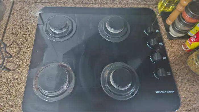 Fogão cooktop Brastemp 4 bocas