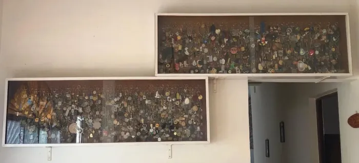 Coleção de chaveiros