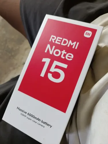 vendo redmi note 15 512gb bom