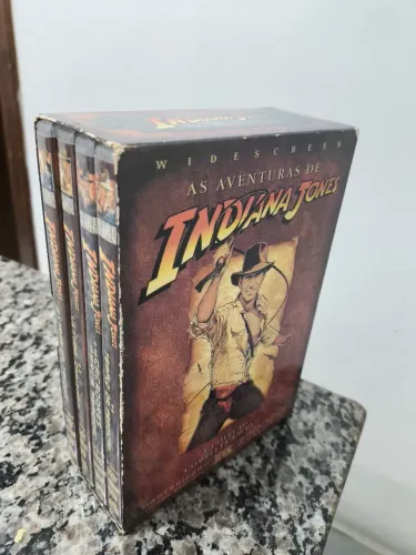 Box dvds Indiana Jones