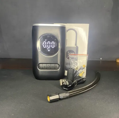 Compressor de ar portátil recarregavel