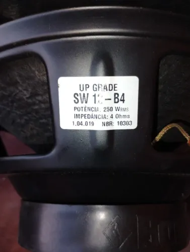 Auto falante 250rms. 2 cornetas e 2 tweeter 