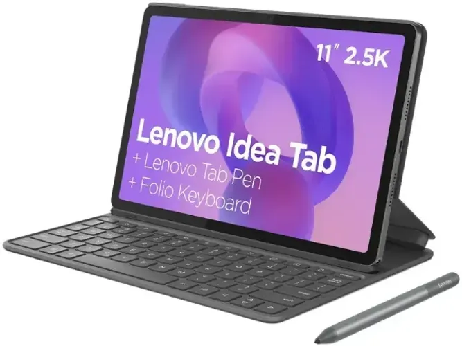 Tablet Lenovo Idea Tab com Capa Teclado e Caneta 8GB RAM 128GB 11"