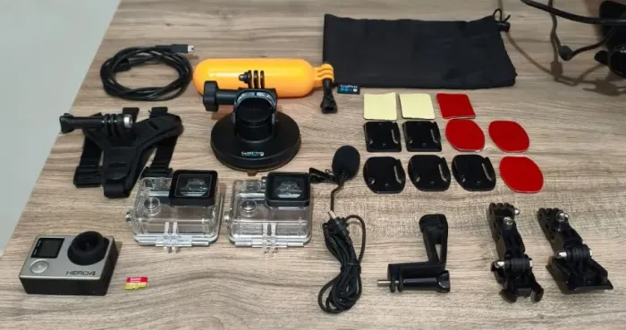 Gopro Hero4 Silver - Kit completo!