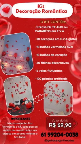 Kit Decoração Romântica
