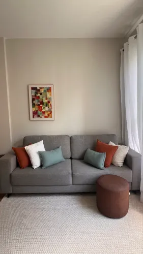 Sofá em linho Urban 218 cm - Homedock