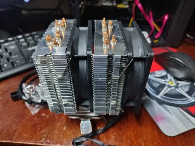 Cooler GM RGB 6 Heat Piper até 130W Só Venda 