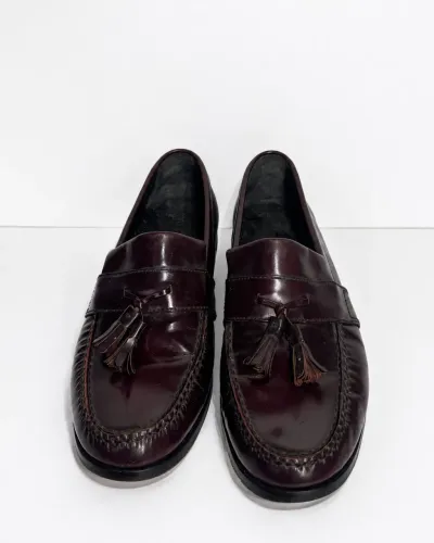 Mocassim Cole Haan Pinch Tassel Bordô - Tam. 41 - Seminovo