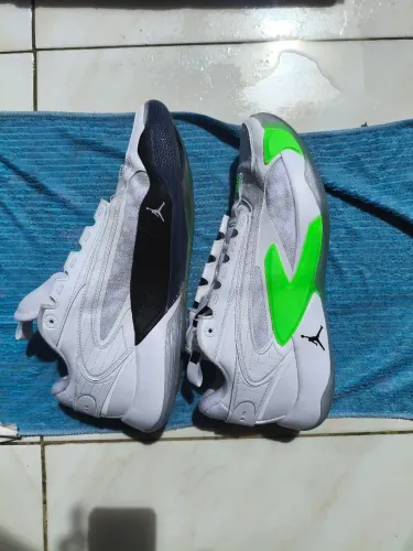 Nike Jordan Luka 2 (Branco/Verde Neon) - Original, usado só 2 vezes!