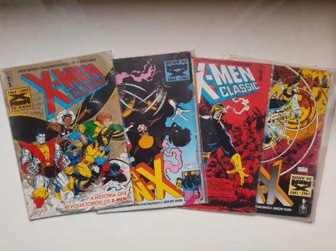 X-men Classic (Abril ) completa em 3 edições. 