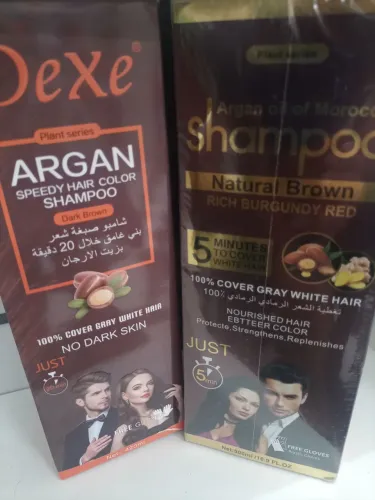 SHAMPOO ARGAN ESCURECEDOR DE CABELOS GRISALHOS,(ORIGINAL, IMPORTADO)